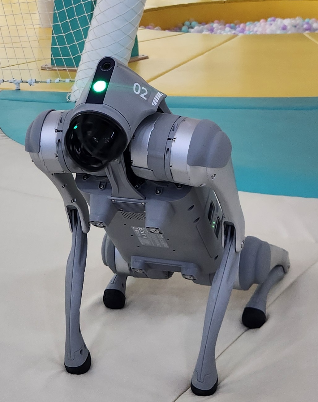로봇 강아지 시연 [첨부 이미지2]