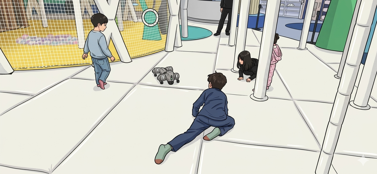 로봇 강아지 시연 [첨부 이미지1]